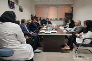 بازدید معاون تحقیقات و فناوری دانشگاه علوم پزشکی شهید بهشتی به همراه معاون اجرایی ایشان