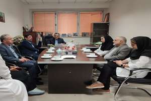 بازدید معاون تحقیقات و فناوری دانشگاه علوم پزشکی شهید بهشتی به همراه معاون اجرایی ایشان